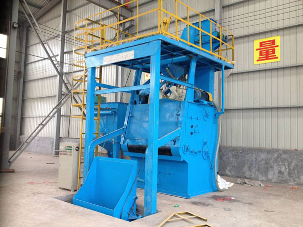 Q3210履帶式自動(dòng)上料拋丸機(jī)