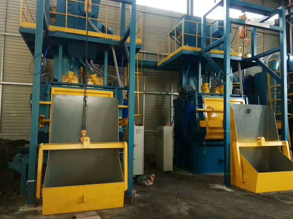 Q3220自動(dòng)上料履帶式拋丸機(jī)