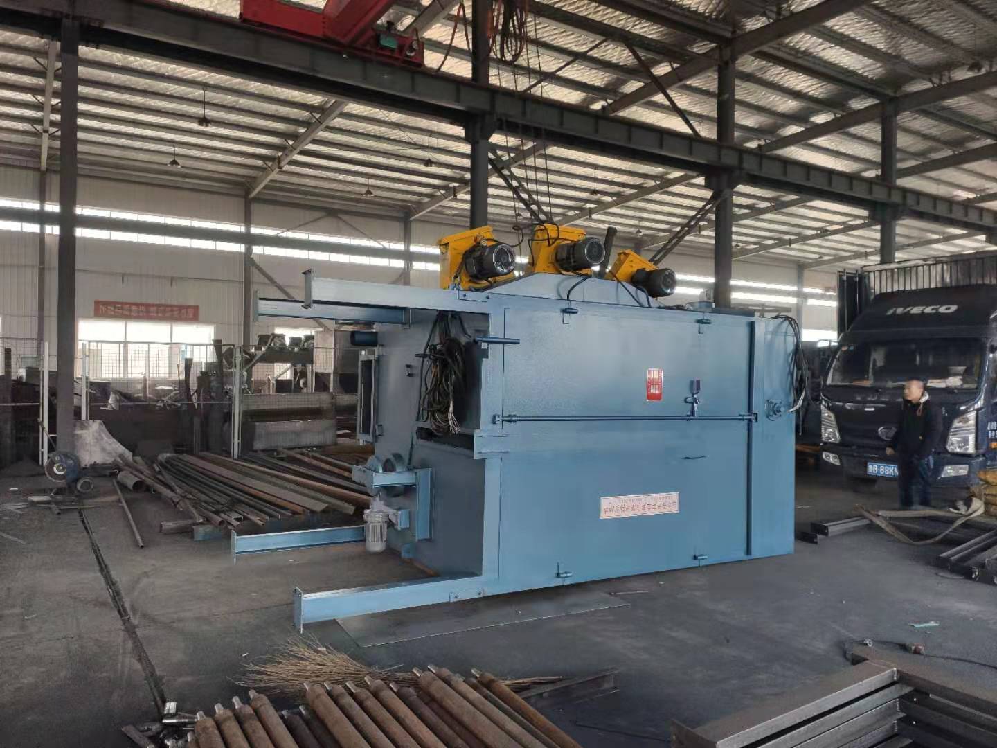 Q3710雙吊鉤式拋丸機 Q3710雙吊鉤式拋丸機