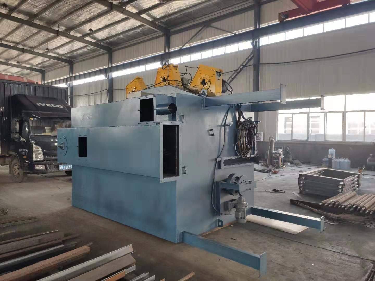 Q3710雙吊鉤式拋丸機 Q3710雙吊鉤式拋丸機