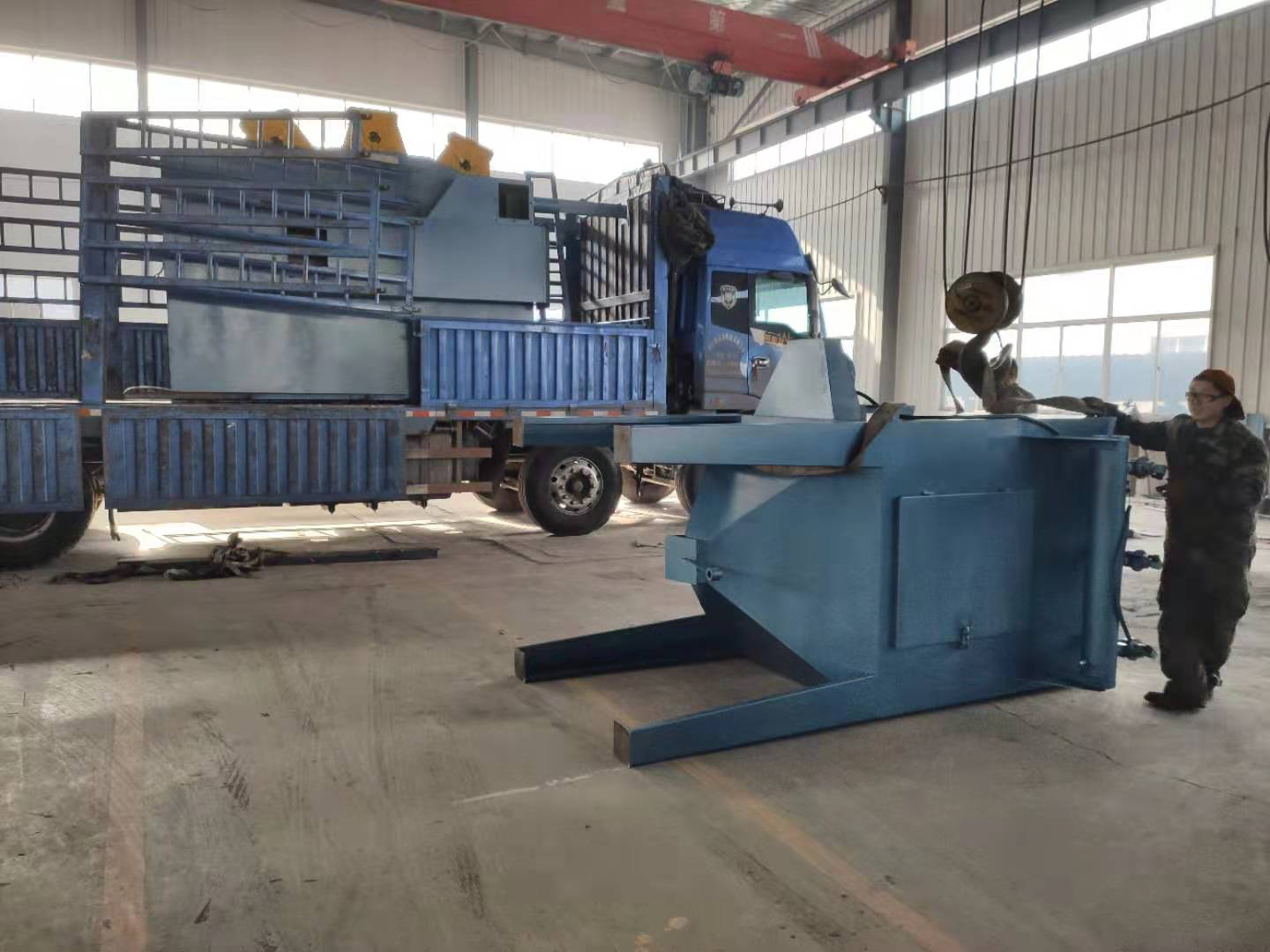 Q3710雙吊鉤式拋丸機 Q3710雙吊鉤式拋丸機