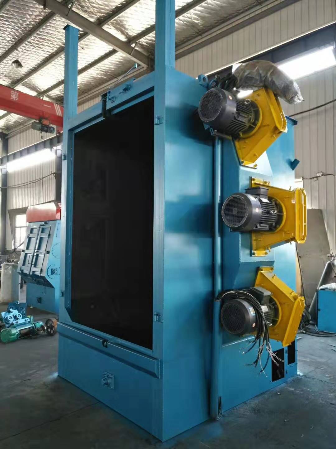 Q3720吊鉤式拋丸機(jī)清理室 Q3720吊鉤式拋丸機(jī)清理室