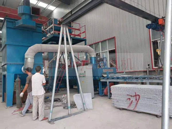 貴州石材拋丸機(jī),荔枝面拋毛機(jī)從哪里購(gòu)買？多少錢一臺(tái)設(shè)備？