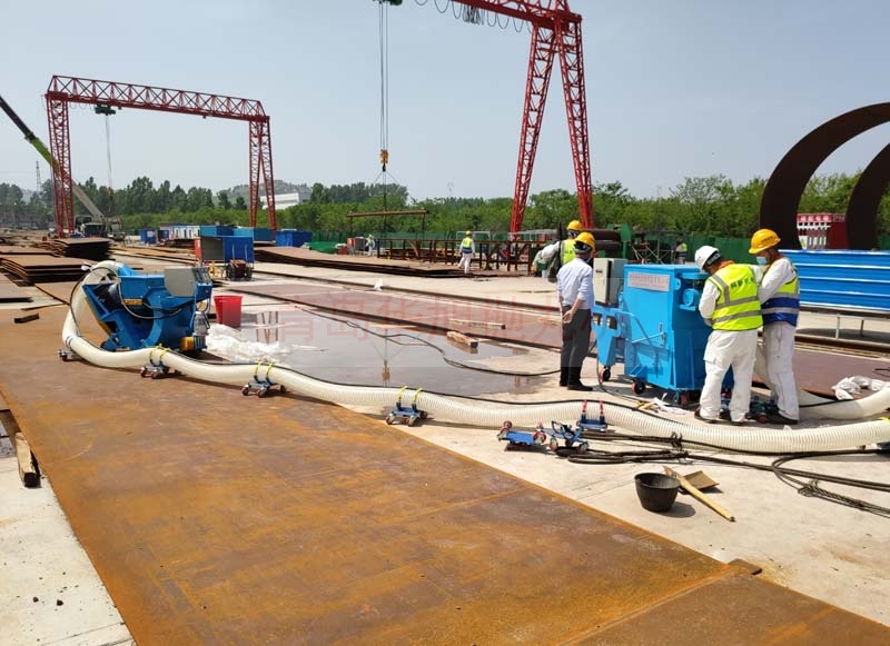 LM-850移動(dòng)式路面拋丸機(jī)